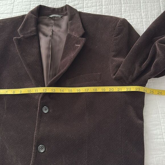 Vintage Banana Republic Corduroy Blazer 44S Brown Made in Turkey Ivy Preppy Y2K - Picture 13 of 14